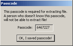 Passcode